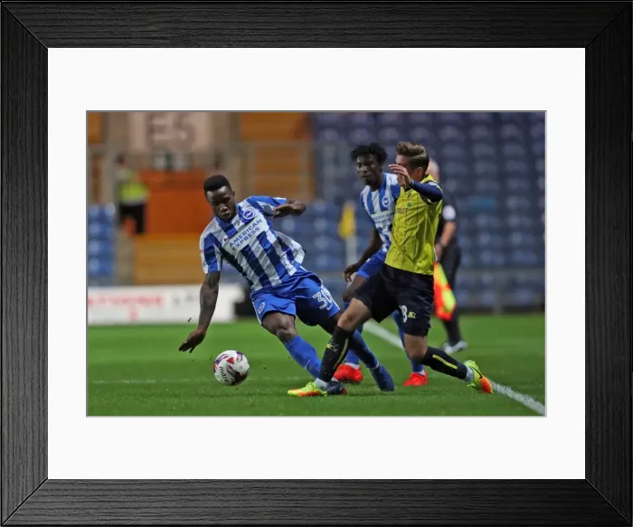 Framed Print : Brighton and Hove Albion vs Oxford United: EFL Cup Battle at Kassam Stadium (23 / 08 / 2016) Framed Print : Brighton and Hove Albion vs Oxford United: EFL Cup Battle at Kassam Stadium (23 / 08 / 2016)