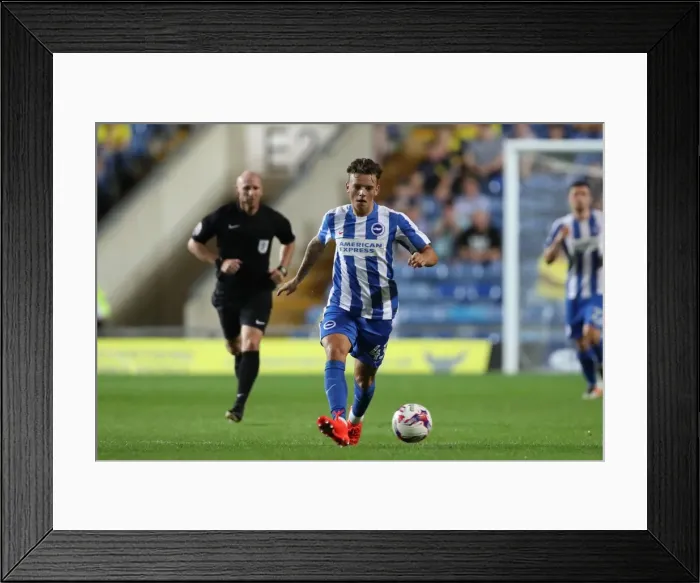 Framed Print : Brighton and Hove Albion vs. Oxford United: 2016 EFL Cup Clash at Kassam Stadium Framed Print : Brighton and Hove Albion vs. Oxford United: 2016 EFL Cup Clash at Kassam Stadium