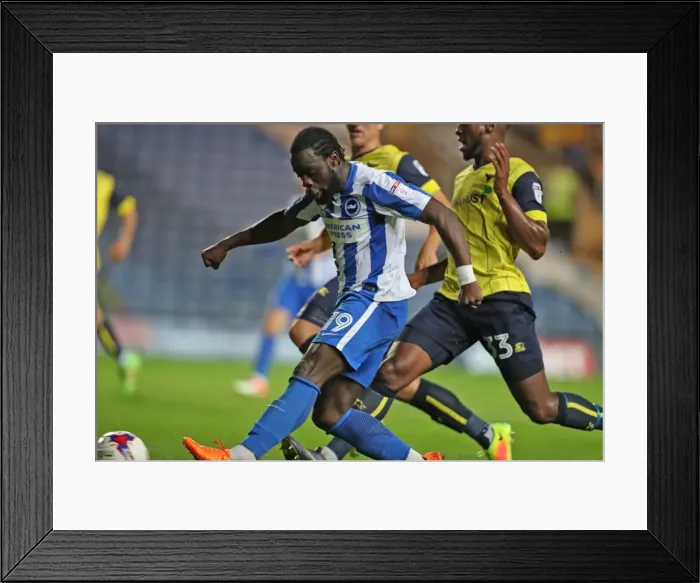 Framed Print : Brighton and Hove Albion vs Oxford United: EFL Cup Battle at Kassam Stadium (23 / 08 / 2016) Framed Print : Brighton and Hove Albion vs Oxford United: EFL Cup Battle at Kassam Stadium (23 / 08 / 2016)