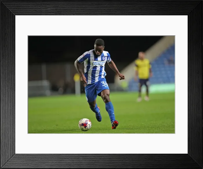 Framed Print : Brighton and Hove Albion vs. Oxford United: EFL Cup Battle at Kassam Stadium (23 / 08 / 2016) Framed Print : Brighton and Hove Albion vs. Oxford United: EFL Cup Battle at Kassam Stadium (23 / 08 / 2016)