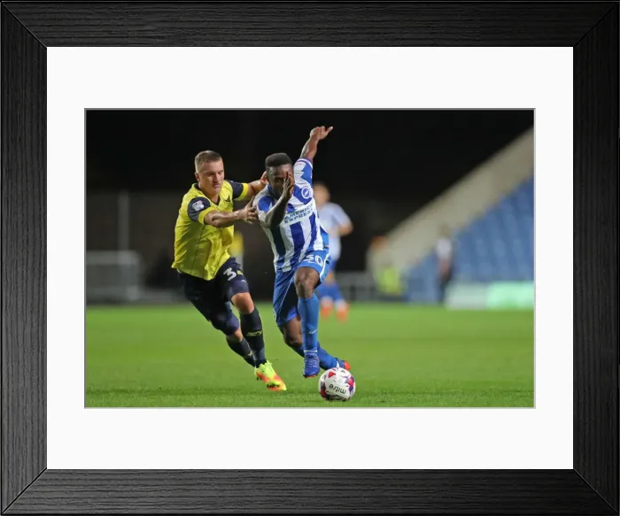 Framed Print : Brighton and Hove Albion in EFL Cup Battle against Oxford United (23AUG16) Framed Print : Brighton and Hove Albion in EFL Cup Battle against Oxford United (23AUG16)