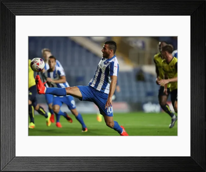 Framed Print : Brighton and Hove Albion vs. Oxford United: EFL Cup Clash at Kassam Stadium (23 / 08 / 2016) Framed Print : Brighton and Hove Albion vs. Oxford United: EFL Cup Clash at Kassam Stadium (23 / 08 / 2016)