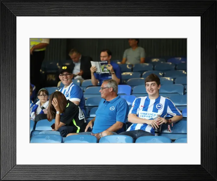 Framed Print : Checkatrade EFL Trophy: Southend United vs. Brighton & Hove Albion U23 at Roots Hall (30AUG16)