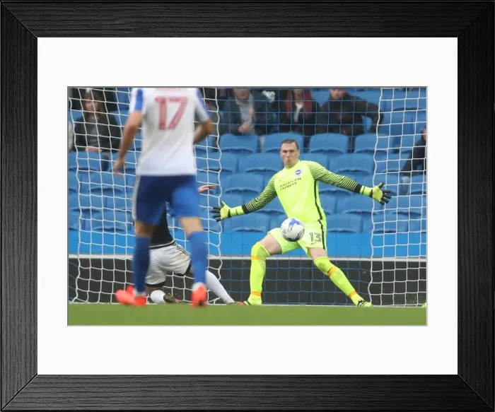 Framed Print : Championship Showdown: Brighton and Hove Albion vs. Brentford at American Express Community Stadium (10SEP16) Framed Print : Championship Showdown: Brighton and Hove Albion vs. Brentford at American Express Community Stadium (10SEP16)