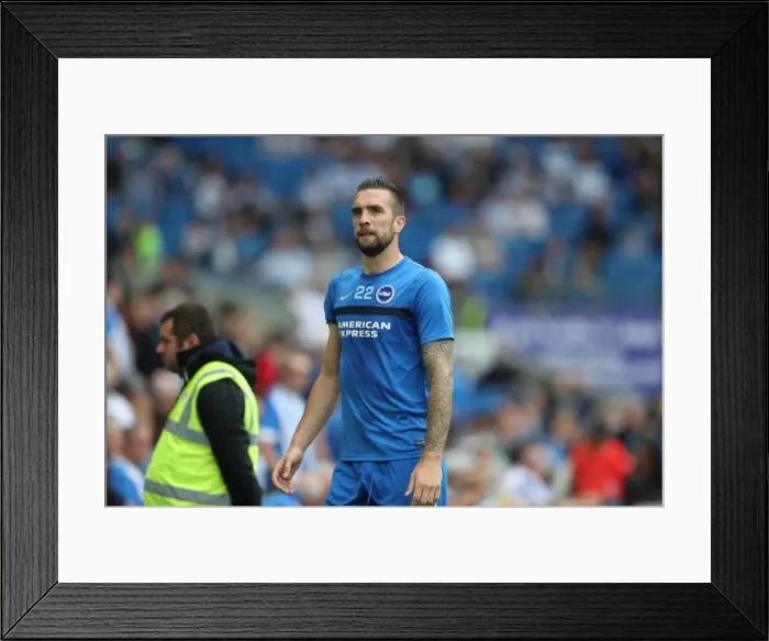 Framed Print : Intense Championship Showdown: Brighton & Hove Albion vs. Brentford (10SEP16) Framed Print : Intense Championship Showdown: Brighton & Hove Albion vs. Brentford (10SEP16)