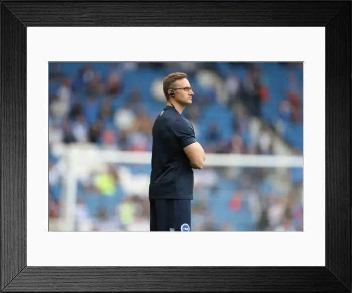 Framed Print : Championship Showdown: Brighton and Hove Albion vs. Brentford at American Express Community Stadium (10SEP16) Framed Print : Championship Showdown: Brighton and Hove Albion vs. Brentford at American Express Community Stadium (10SEP16)