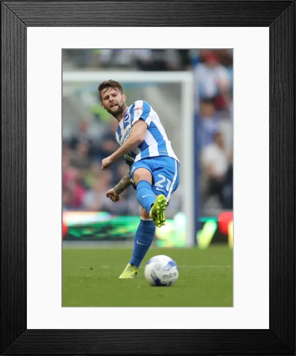 Framed Print : Championship Showdown: Brighton and Hove Albion vs. Brentford at American Express Community Stadium (10SEP16) Framed Print : Championship Showdown: Brighton and Hove Albion vs. Brentford at American Express Community Stadium (10SEP16)