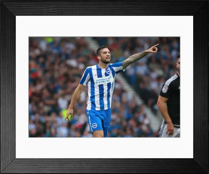 Framed Print : Shane Duffy: In Action for Brighton & Hove Albion vs. Nottingham Forest, EFL Sky Bet Championship (10SEP16) Framed Print : Shane Duffy: In Action for Brighton & Hove Albion vs. Nottingham Forest, EFL Sky Bet Championship (10SEP16)