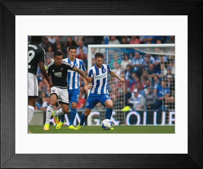 Framed Print : Oliver Norwood in Action: Brighton & Hove Albion vs. Brentford, EFL Sky Bet Championship (10SEP16) Framed Print : Oliver Norwood in Action: Brighton & Hove Albion vs. Brentford, EFL Sky Bet Championship (10SEP16)