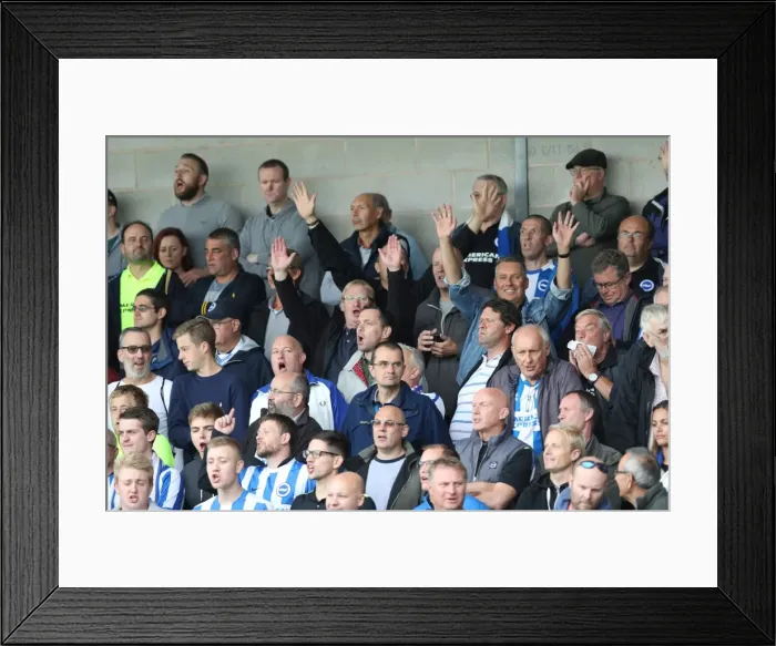 Framed Print : Championship Showdown: Burton Albion vs. Brighton & Hove Albion at Pirelli Stadium (17SEP16) Framed Print : Championship Showdown: Burton Albion vs. Brighton & Hove Albion at Pirelli Stadium (17SEP16)