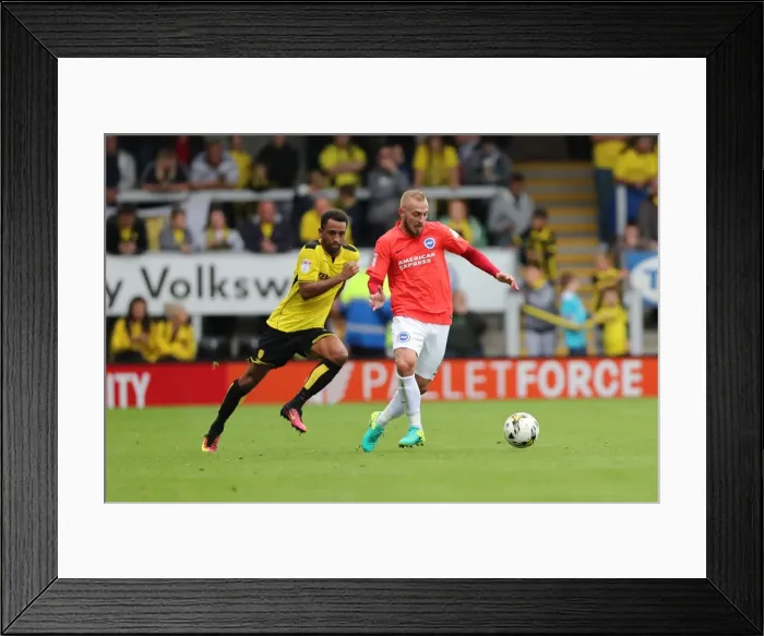 Framed Print : Championship Showdown: Burton Albion vs. Brighton and Hove Albion at Pirelli Stadium (17SEP16) Framed Print : Championship Showdown: Burton Albion vs. Brighton and Hove Albion at Pirelli Stadium (17SEP16)