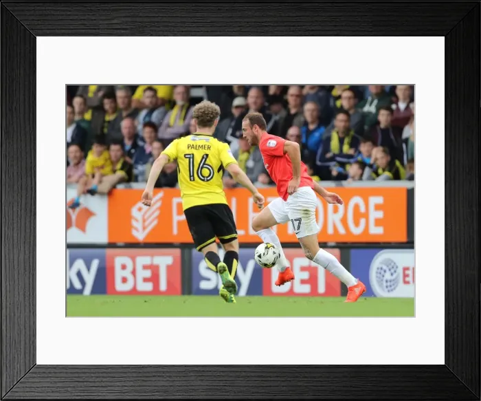Framed Print : Brighton and Hove Albion vs. Burton Albion: Championship Clash at Pirelli Stadium (17SEP16)