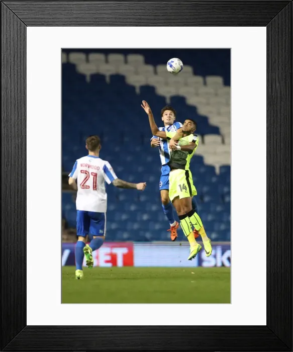 Framed Print : Brighton and Hove Albion vs. Reading: EFL Cup Showdown at American Express Community Stadium (2016) Framed Print : Brighton and Hove Albion vs. Reading: EFL Cup Showdown at American Express Community Stadium (2016)