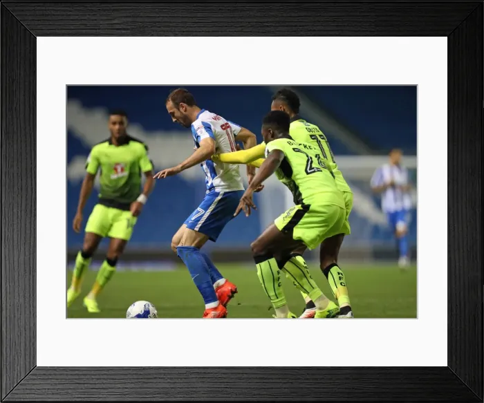 Framed Print : Brighton and Hove Albion vs. Reading: EFL Cup Showdown at American Express Community Stadium (2016) Framed Print : Brighton and Hove Albion vs. Reading: EFL Cup Showdown at American Express Community Stadium (2016)