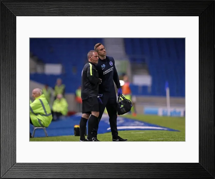 Framed Print : Brighton and Hove Albion vs. Reading: EFL Cup Battle at American Express Community Stadium (2016) Framed Print : Brighton and Hove Albion vs. Reading: EFL Cup Battle at American Express Community Stadium (2016)