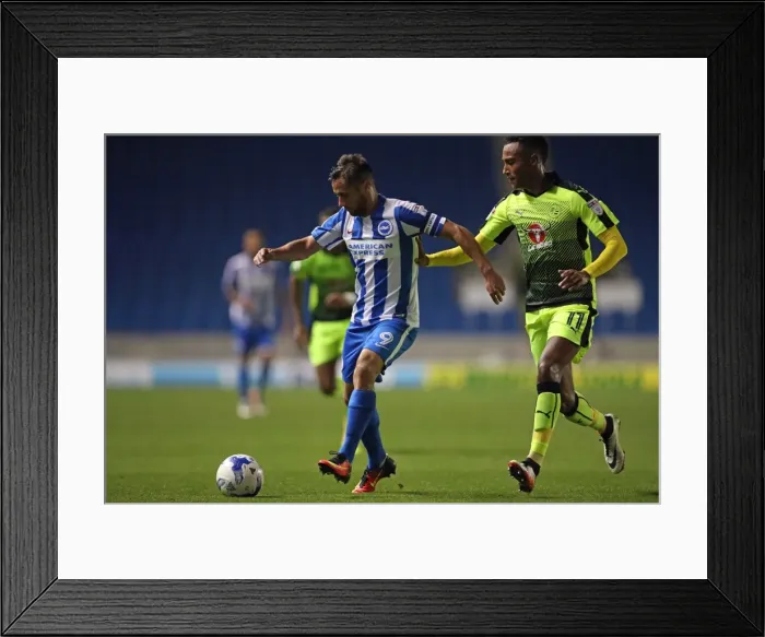 Framed Print : Brighton and Hove Albion vs. Reading: EFL Cup Showdown at American Express Community Stadium (2016) Framed Print : Brighton and Hove Albion vs. Reading: EFL Cup Showdown at American Express Community Stadium (2016)