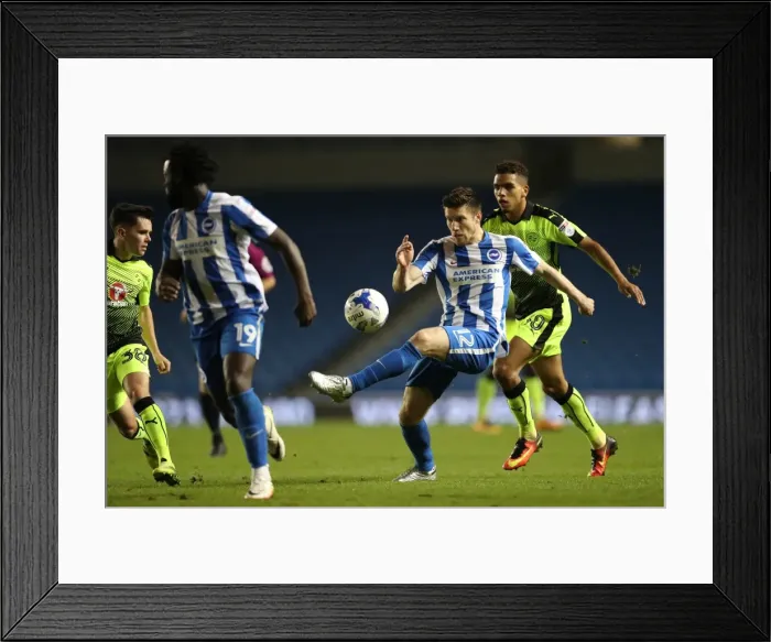 Framed Print : Brighton and Hove Albion vs. Reading: EFL Cup Showdown at American Express Community Stadium (2016) Framed Print : Brighton and Hove Albion vs. Reading: EFL Cup Showdown at American Express Community Stadium (2016)