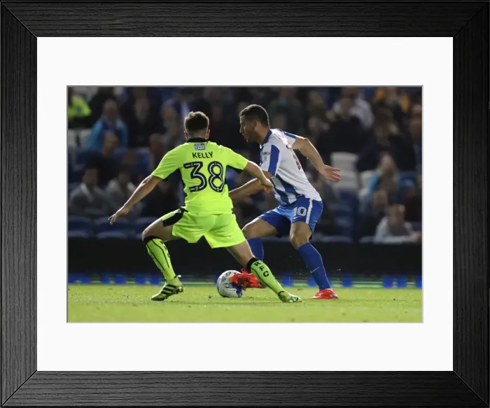 Framed Print : Brighton and Hove Albion vs. Reading: EFL Cup Showdown at American Express Community Stadium (2016) Framed Print : Brighton and Hove Albion vs. Reading: EFL Cup Showdown at American Express Community Stadium (2016)