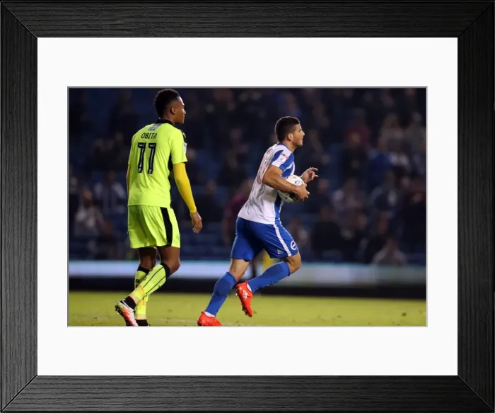 Framed Print : Brighton and Hove Albion vs. Reading: EFL Cup Showdown at American Express Community Stadium (2016) Framed Print : Brighton and Hove Albion vs. Reading: EFL Cup Showdown at American Express Community Stadium (2016)