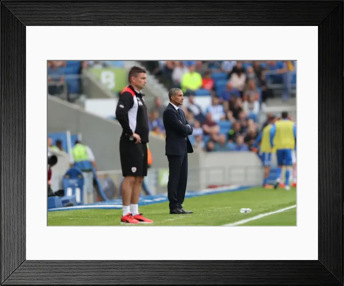 Framed Print : Intense Championship Showdown: Brighton and Hove Albion vs Barnsley (24SEP16) Framed Print : Intense Championship Showdown: Brighton and Hove Albion vs Barnsley (24SEP16)