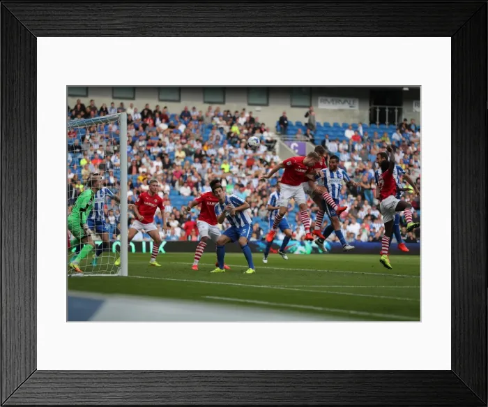 Framed Print : Intense Championship Showdown: Brighton and Hove Albion vs Barnsley (24SEP16) Framed Print : Intense Championship Showdown: Brighton and Hove Albion vs Barnsley (24SEP16)