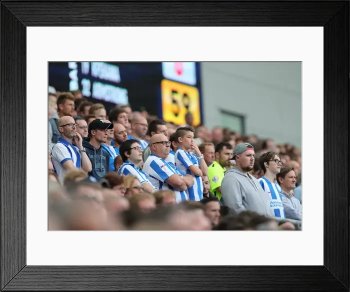 Framed Print : Intense Championship Showdown: Brighton and Hove Albion vs Barnsley (24SEP16) Framed Print : Intense Championship Showdown: Brighton and Hove Albion vs Barnsley (24SEP16)