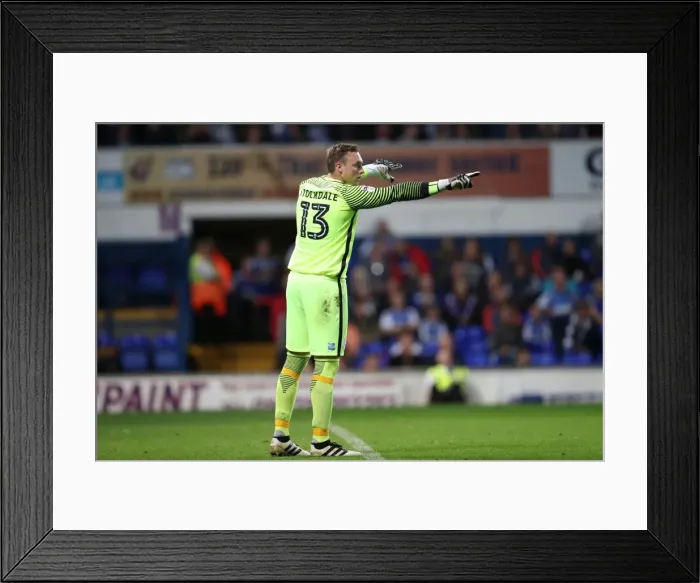Framed Print : Intense Championship Showdown: Brighton and Hove Albion vs Ipswich Town at Portman Road (27SEP16) Framed Print : Intense Championship Showdown: Brighton and Hove Albion vs Ipswich Town at Portman Road (27SEP16)