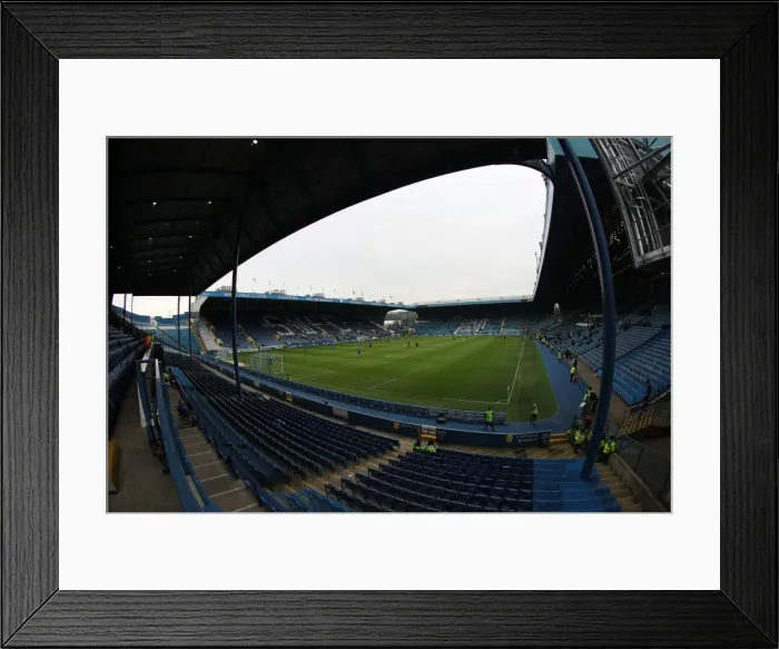 Framed Print : Brighton and Hove Albion vs Sheffield Wednesday: Sky Bet Championship Showdown at Hillsborough (10 / 01 / 2016)