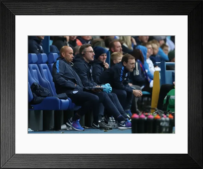 Framed Print : Brighton and Hove Albion vs Sheffield Wednesday: Sky Bet Championship Showdown at Hillsborough (10 / 01 / 2016) Framed Print : Brighton and Hove Albion vs Sheffield Wednesday: Sky Bet Championship Showdown at Hillsborough (10 / 01 / 2016)