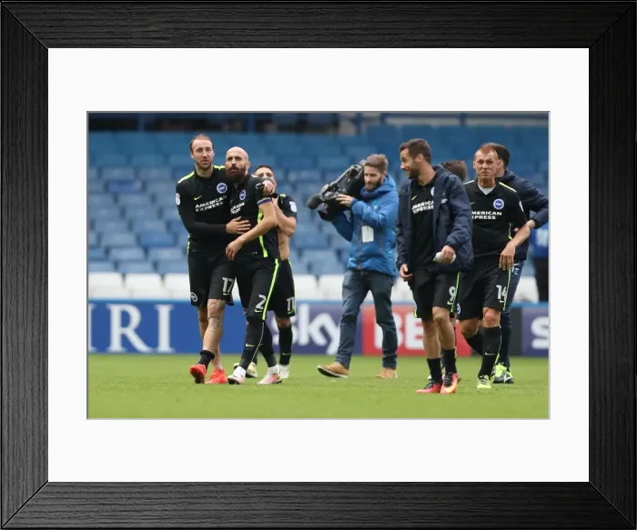 Framed Print : Brighton and Hove Albion vs Sheffield Wednesday: Sky Bet Championship Clash at Hillsborough (1st October 2016) Framed Print : Brighton and Hove Albion vs Sheffield Wednesday: Sky Bet Championship Clash at Hillsborough (1st October 2016)