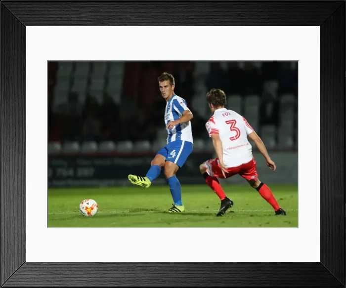 Framed Print : Brighton & Hove Albion U23s Gear Up for EFL Trophy Showdown against Stevenage (4th October 2016)