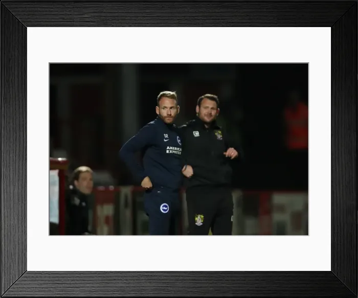 Framed Print : Brighton & Hove Albion U23s Gear Up for EFL Trophy Showdown against Stevenage (4th October 2016) Framed Print : Brighton & Hove Albion U23s Gear Up for EFL Trophy Showdown against Stevenage (4th October 2016)