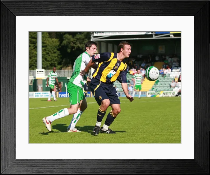 Framed Print : Brighton & Hove Albion 08-09 Away: Yeovil Town - A Past Season Game Framed Print : Brighton & Hove Albion 08-09 Away: Yeovil Town - A Past Season Game