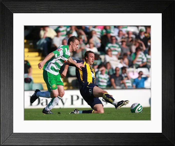 Framed Print : 2008-09 Away Game at Yeovil Town: Brighton & Hove Albion Framed Print : 2008-09 Away Game at Yeovil Town: Brighton & Hove Albion