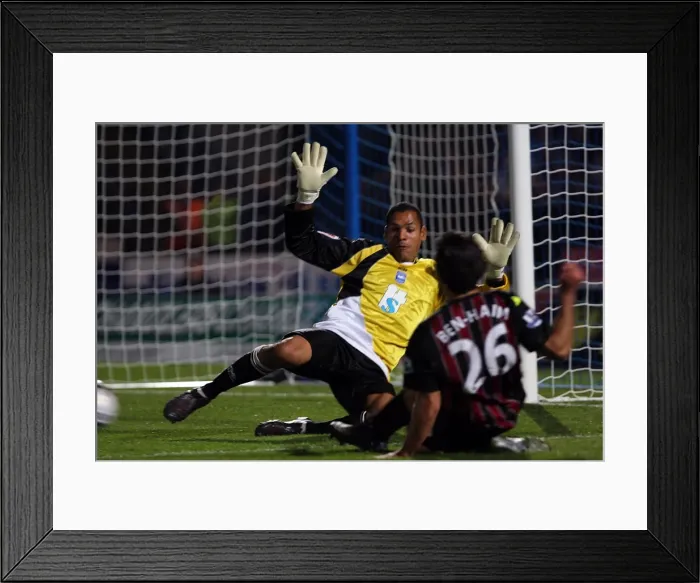 Framed Print : Brighton & Hove Albion vs. Manchester City: 2008-09 Carling Cup Showdown Framed Print : Brighton & Hove Albion vs. Manchester City: 2008-09 Carling Cup Showdown