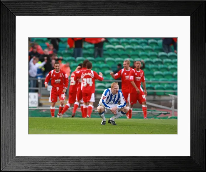 Framed Print : Brighton & Hove Albion vs. Cheltenham Town: 2008-09 Home Match Framed Print : Brighton & Hove Albion vs. Cheltenham Town: 2008-09 Home Match