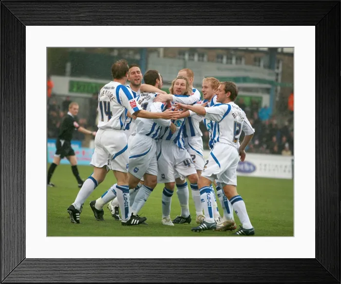 Framed Print : Brighton & Hove Albion 2008-09: Home Game vs. Cheltenham Town Framed Print : Brighton & Hove Albion 2008-09: Home Game vs. Cheltenham Town