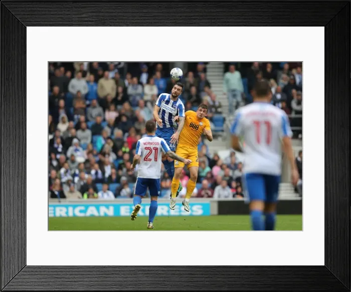 Framed Print : Brighton and Hove Albion vs. Preston North End: A Fierce EFL Sky Bet Championship Clash (15OCT16) Framed Print : Brighton and Hove Albion vs. Preston North End: A Fierce EFL Sky Bet Championship Clash (15OCT16)