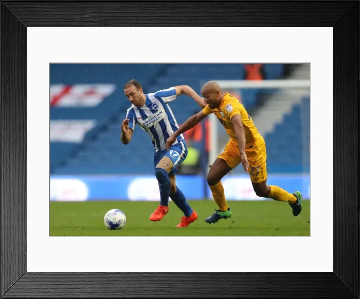 Framed Print : Brighton and Hove Albion vs. Preston North End: A Fierce EFL Sky Bet Championship Clash (15OCT16) Framed Print : Brighton and Hove Albion vs. Preston North End: A Fierce EFL Sky Bet Championship Clash (15OCT16)