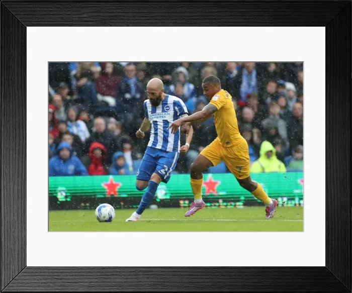 Framed Print : Brighton and Hove Albion vs. Preston North End: A Fierce EFL Sky Bet Championship Clash at the American Express Community Stadium (15OCT16) Framed Print : Brighton and Hove Albion vs. Preston North End: A Fierce EFL Sky Bet Championship Clash at the American Express Community Stadium (15OCT16)