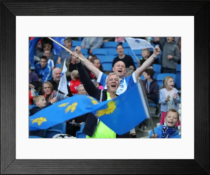 Framed Print : Brighton & Hove Albion vs. Preston North End: A Fierce EFL Sky Bet Championship Clash (15OCT16) Framed Print : Brighton & Hove Albion vs. Preston North End: A Fierce EFL Sky Bet Championship Clash (15OCT16)