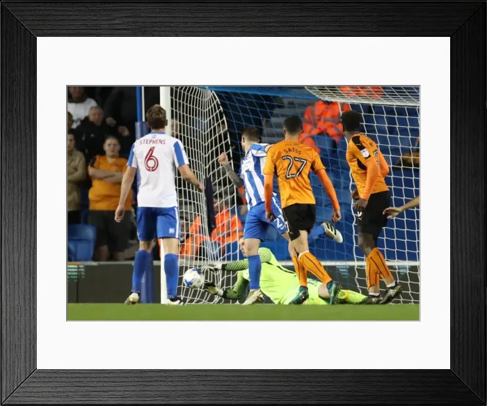 Framed Print : Brighton and Hove Albion vs. Wolverhampton Wanderers: Sky Bet Championship Showdown at the American Express Community Stadium (19th October 2016) Framed Print : Brighton and Hove Albion vs. Wolverhampton Wanderers: Sky Bet Championship Showdown at the American Express Community Stadium (19th October 2016)
