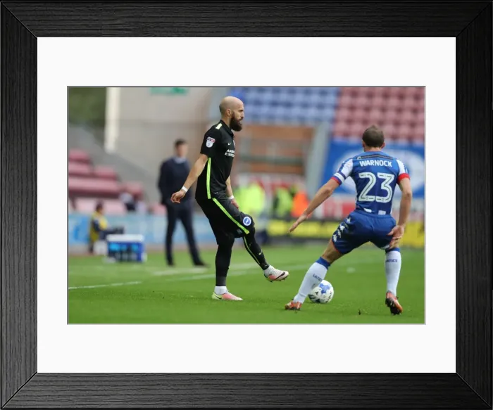Framed Print : Brighton and Hove Albion vs. Wigan Athletic: Sky Bet Championship Showdown at DW Stadium (22 / 10 / 2016) Framed Print : Brighton and Hove Albion vs. Wigan Athletic: Sky Bet Championship Showdown at DW Stadium (22 / 10 / 2016)