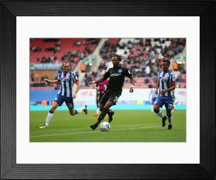Framed Print : Wigan Athletic vs. Brighton and Hove Albion: Championship Clash at DW Stadium (22nd October 2016) Framed Print : Wigan Athletic vs. Brighton and Hove Albion: Championship Clash at DW Stadium (22nd October 2016)