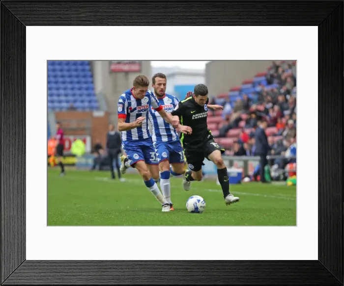 Framed Print : Brighton and Hove Albion vs. Wigan Athletic: Sky Bet Championship Showdown at DW Stadium (22nd October 2016) Framed Print : Brighton and Hove Albion vs. Wigan Athletic: Sky Bet Championship Showdown at DW Stadium (22nd October 2016)