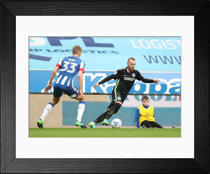 Framed Print : Championship Showdown: Wigan Athletic vs. Brighton and Hove Albion at DW Stadium (22nd October 2016) Framed Print : Championship Showdown: Wigan Athletic vs. Brighton and Hove Albion at DW Stadium (22nd October 2016)
