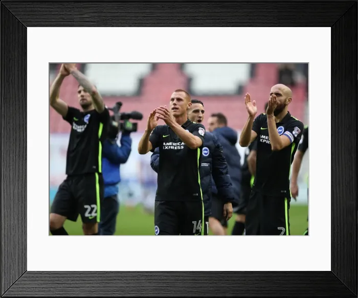 Framed Print : Brighton and Hove Albion vs. Wigan Athletic: Sky Bet Championship Showdown at DW Stadium (22 / 10 / 2016) Framed Print : Brighton and Hove Albion vs. Wigan Athletic: Sky Bet Championship Showdown at DW Stadium (22 / 10 / 2016)