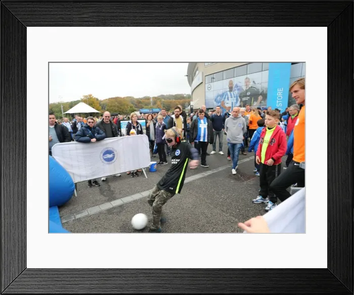 Framed Print : Championship Clash: Brighton & Hove Albion vs. Norwich City (29Oct16) - American Express Community Stadium Framed Print : Championship Clash: Brighton & Hove Albion vs. Norwich City (29Oct16) - American Express Community Stadium