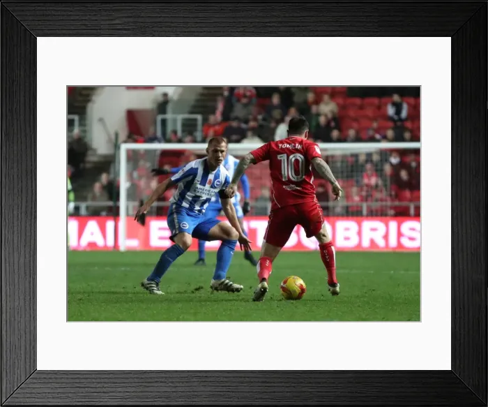 Framed Print : Brighton and Hove Albion vs. Bristol City: Championship Showdown at Ashton Gate Stadium (November 2016) Framed Print : Brighton and Hove Albion vs. Bristol City: Championship Showdown at Ashton Gate Stadium (November 2016)