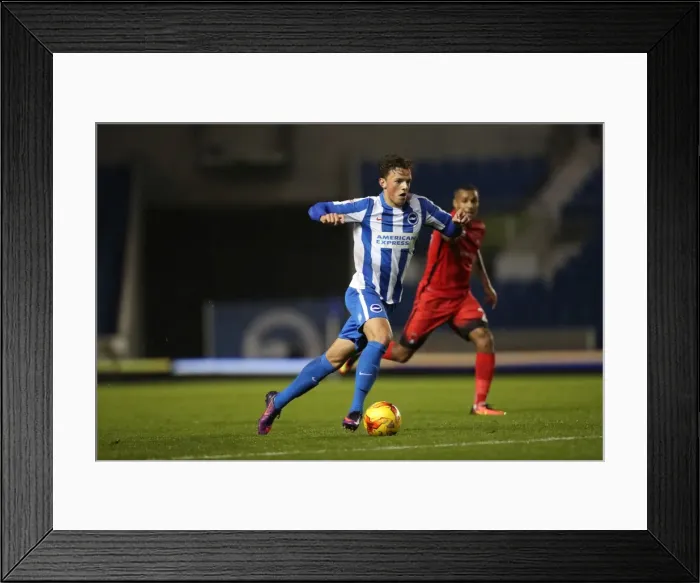 Framed Print : Brighton & Hove Albion U23s vs. Leyton Orient: Checkatrade EFL Trophy Clash at American Express Community Stadium (November 8, 2016) Framed Print : Brighton & Hove Albion U23s vs. Leyton Orient: Checkatrade EFL Trophy Clash at American Express Community Stadium (November 8, 2016)